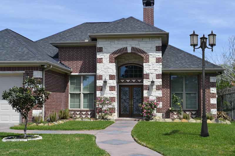 Kaja Chicago 3L street light E27 H 225.0cm