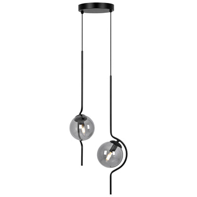 Kaja Neva 2L pendant lamp E14 H 100.0cm