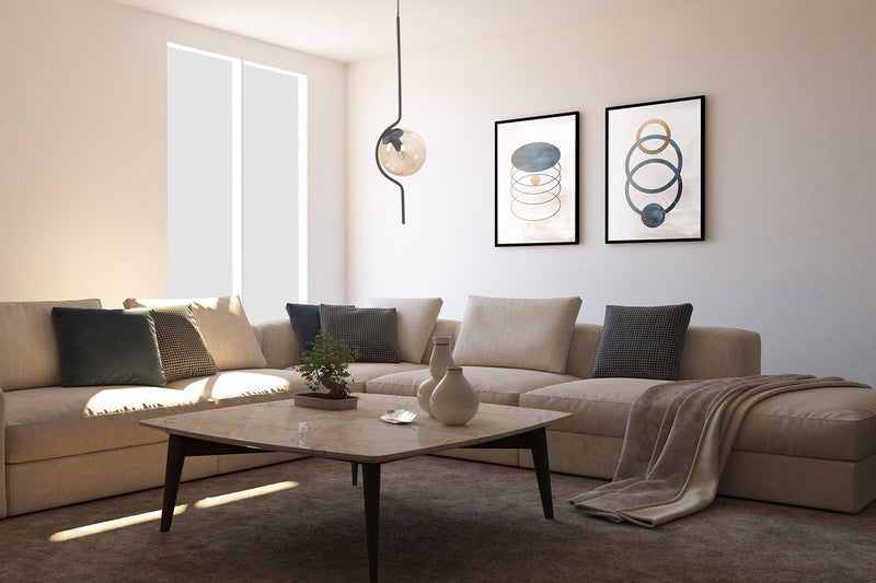 Kaja Vela 1L pendant lamp E14 H 100.0cm