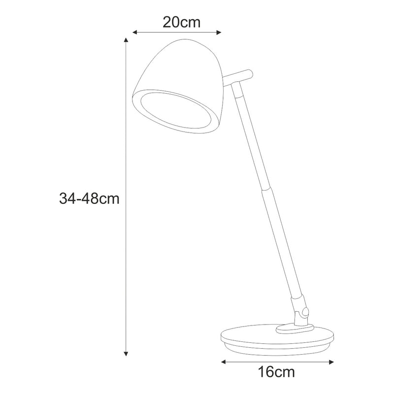 Kaja Lolek reading table lamp LED H 48.0cm