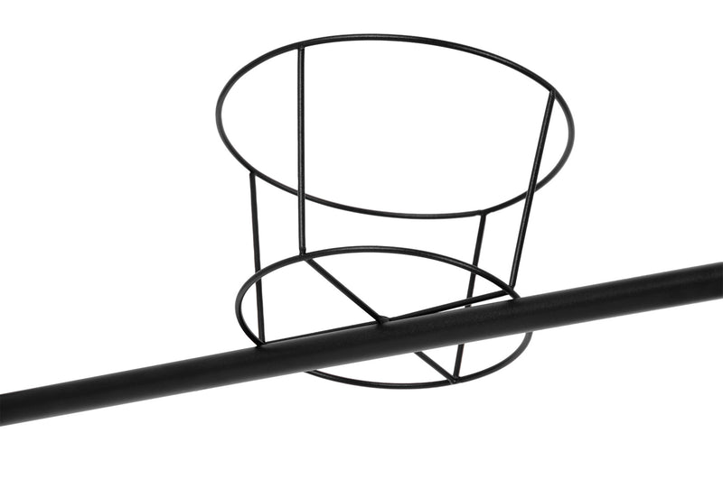 Kaja Rocco 5L linear suspension pendant lamp GU10 H 70.0cm