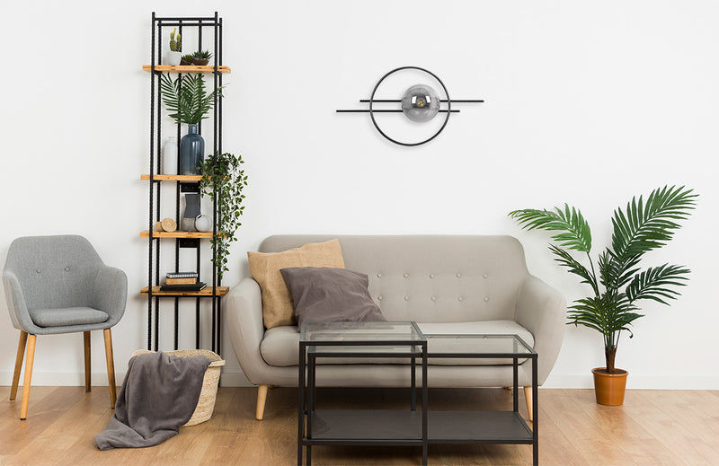 Kaja Astra 1L wall lamp E14 H 30.0cm