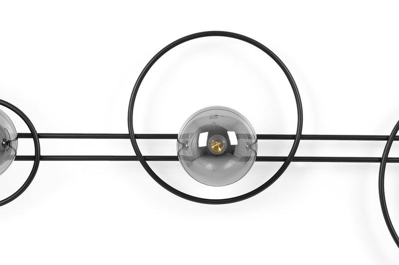 Kaja Astra 3L wall lamp E14 H 143.0cm