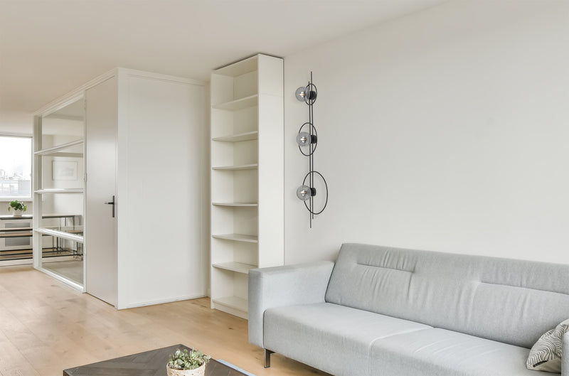 Kaja Astra 3L wall lamp E14 H 143.0cm