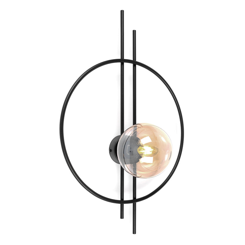 Kaja Corsa 1L wall sconce lamp E14 H 40.0cm