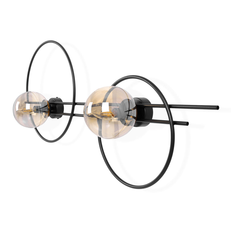 Kaja Corsa 2L wall sconce lamp E14 H 47.0cm