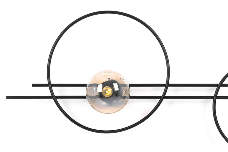 Kaja Corsa 2L wall sconce lamp E14 H 47.0cm