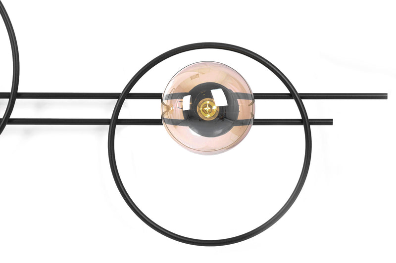 Kaja Corsa 2L wall sconce lamp E14 H 47.0cm