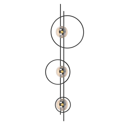 Kaja Corsa 3L wall sconce lamp E14 H 143.0cm