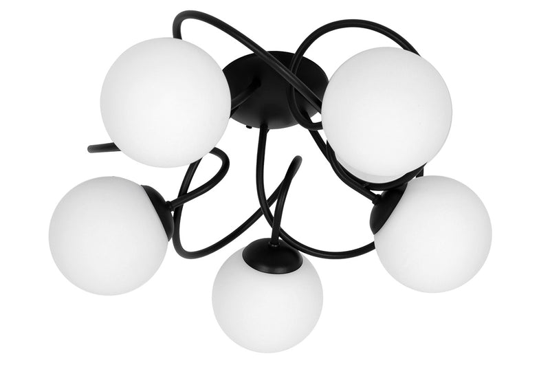 Kaja Nela 5L ceiling lamp E14 H 25.0cm
