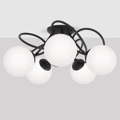 Kaja Nela 5L ceiling lamp E14 H 25.0cm