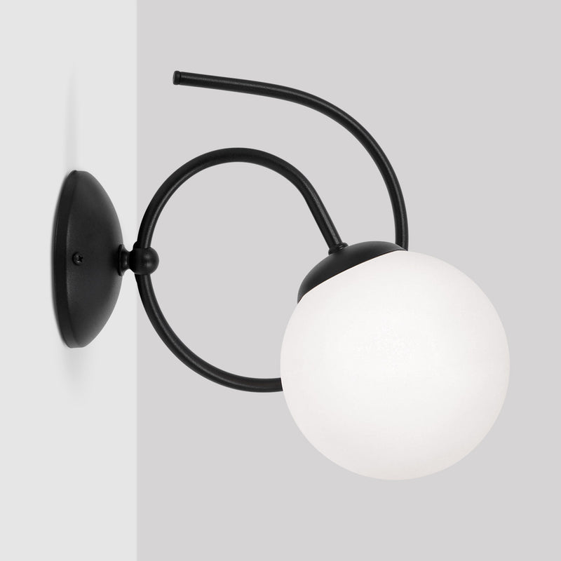 Kaja Nela 1L wall sconce lamp E14 H 30.0cm