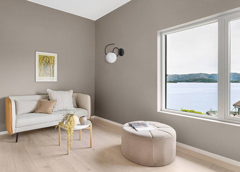 Kaja Nela 1L wall sconce lamp E14 H 30.0cm