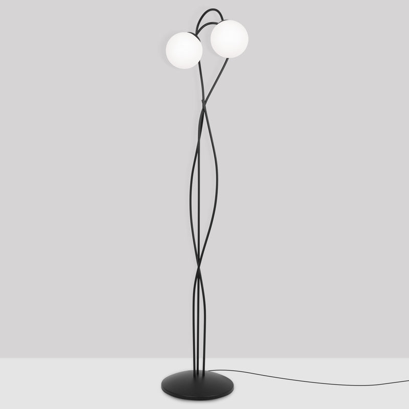 Kaja Nela 2L floor lamp E14 H 155.0cm