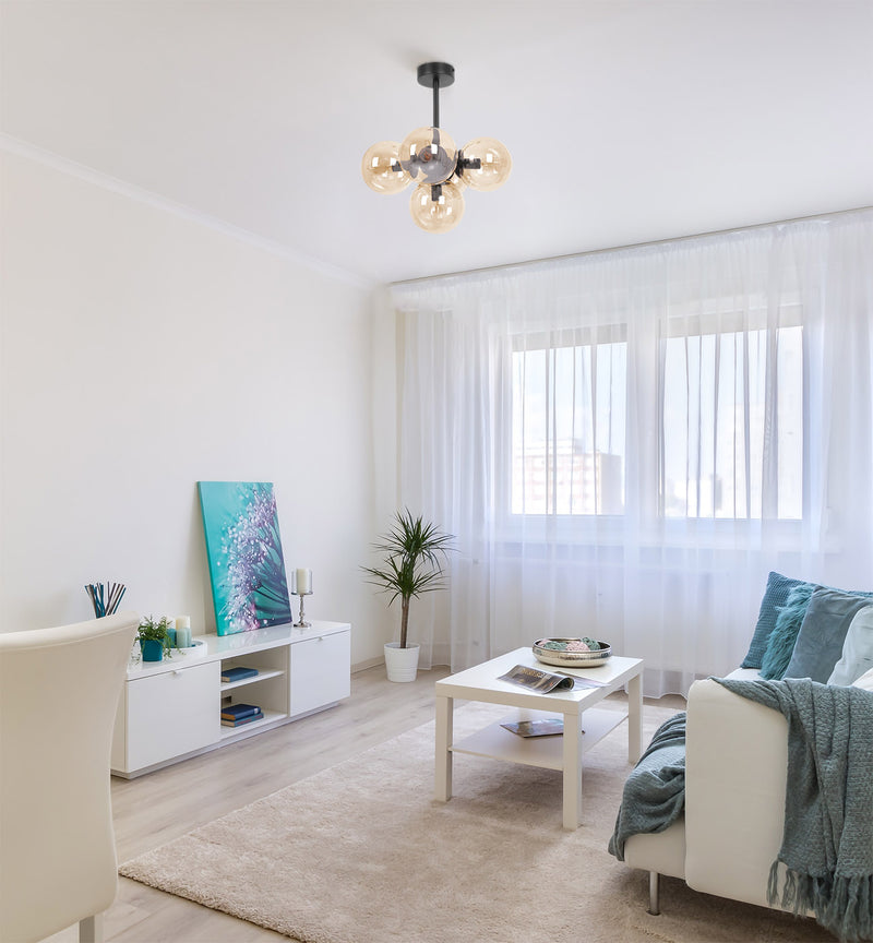 Kaja Piro 5L ceiling lamp E14 H 45.0cm