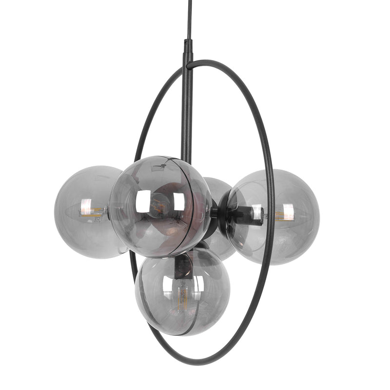 Kaja Megan 5L pendant lamp E14 H 100.0cm