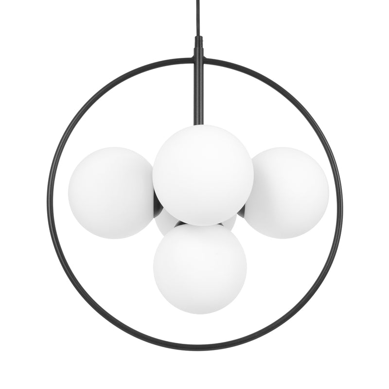 Kaja Inez 5L pendant lamp E14 H 100.0cm