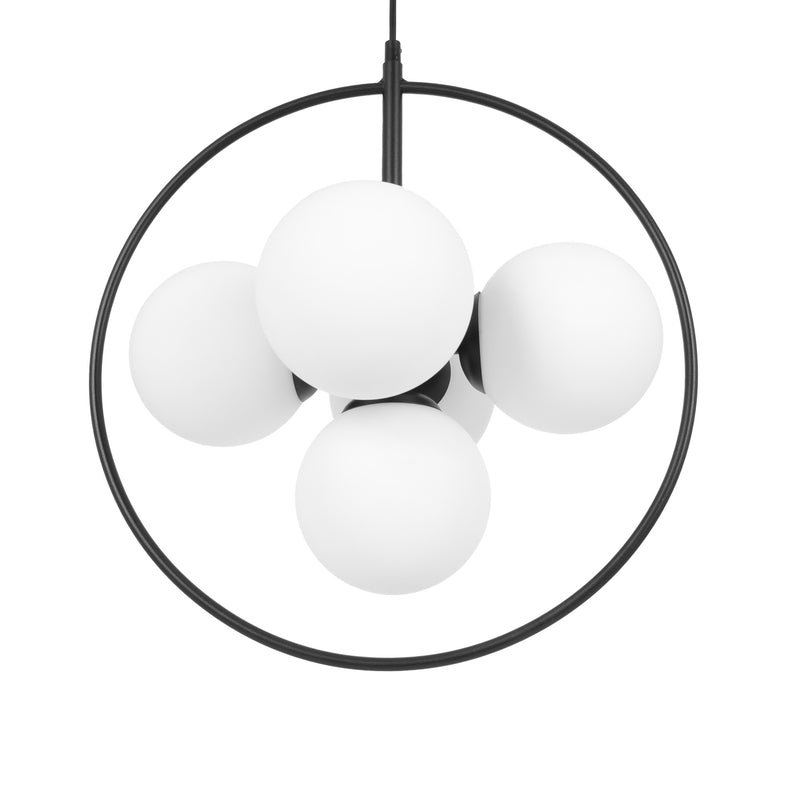 Kaja Inez 5L pendant lamp E14 H 100.0cm