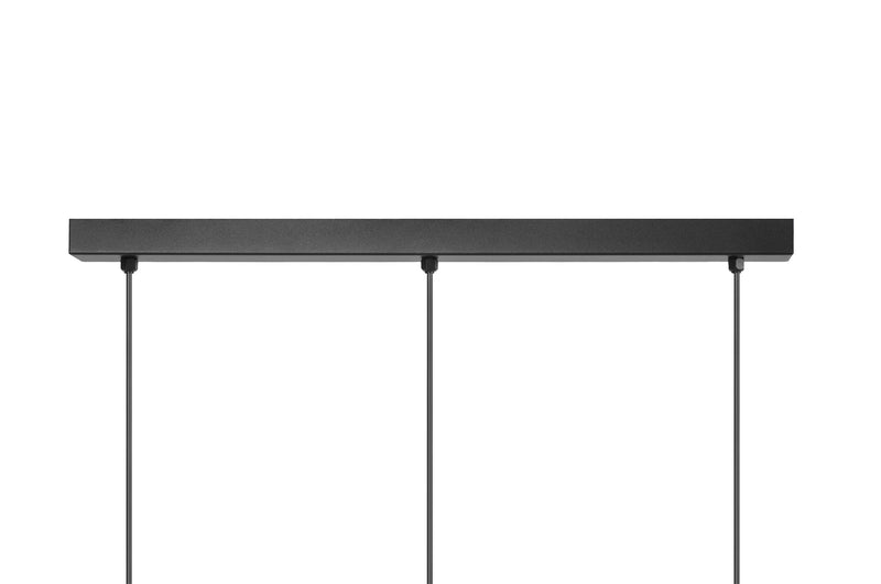 Kaja Sante 3L linear suspension pendant lamp G9 H 95.0cm