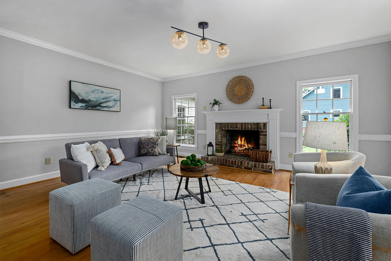 Kaja Delta 3L ceiling lamp E14 H 28.0cm