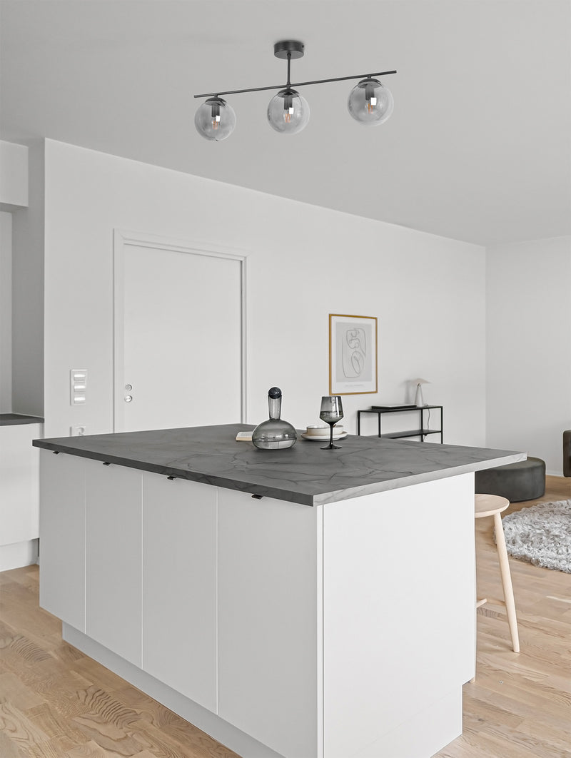 Kaja Gamma 3L ceiling lamp E14 H 28.0cm