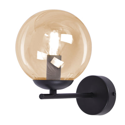 Kaja Delta 1L wall sconce lamp E14 H 21.0cm