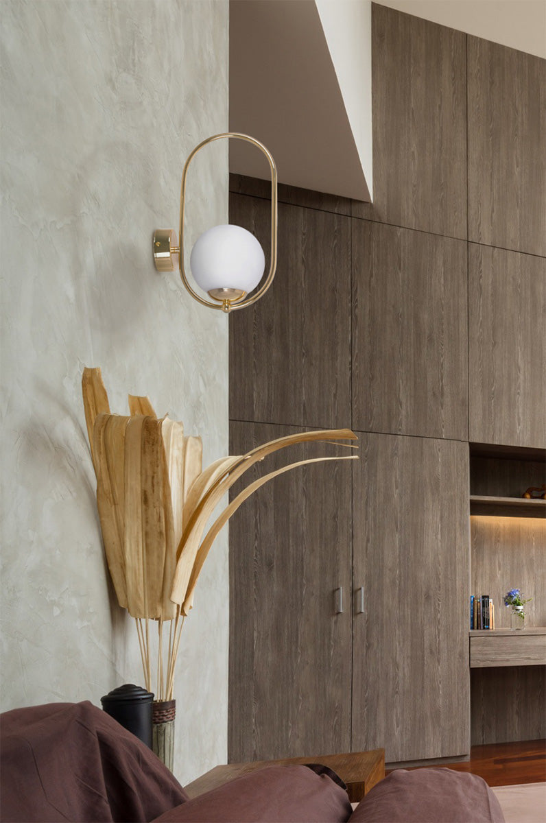 Kaja Ritus 1L wall sconce lamp E14 H 35.0cm