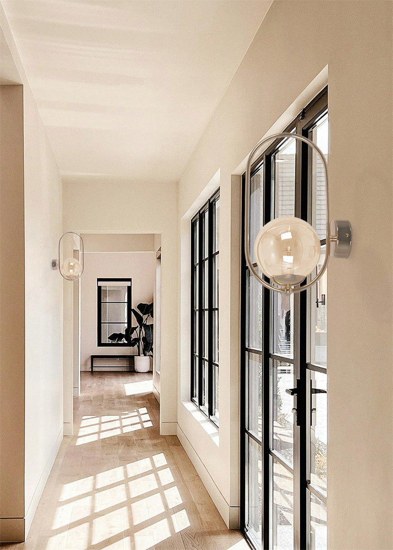 Kaja Alma 1L wall sconce lamp E14 H 35.0cm