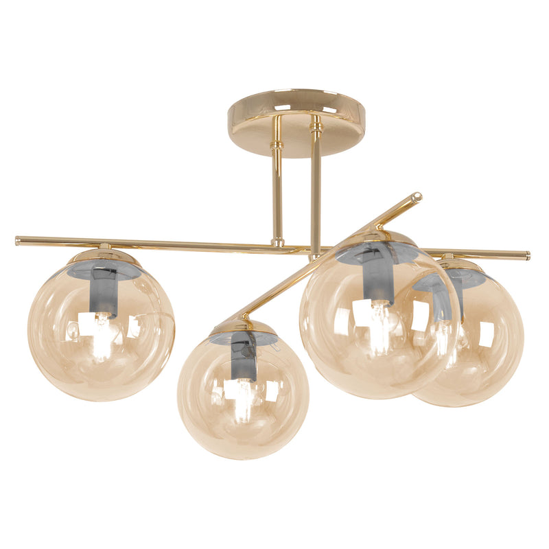 Kaja Grand 4L ceiling lamp E14 H 30.0cm