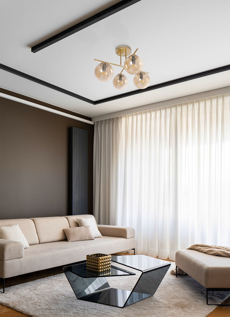 Kaja Grand 4L ceiling lamp E14 H 30.0cm