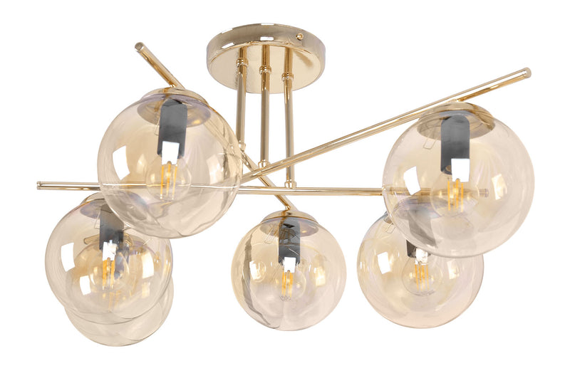 Kaja Grand 6L ceiling lamp E14 H 30.0cm