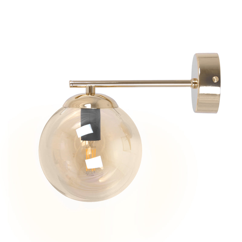 Kaja Delta 1L wall sconce lamp E14 H 21.0cm
