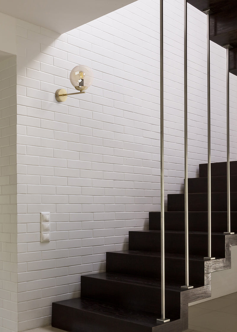 Kaja Delta 1L wall sconce lamp E14 H 21.0cm