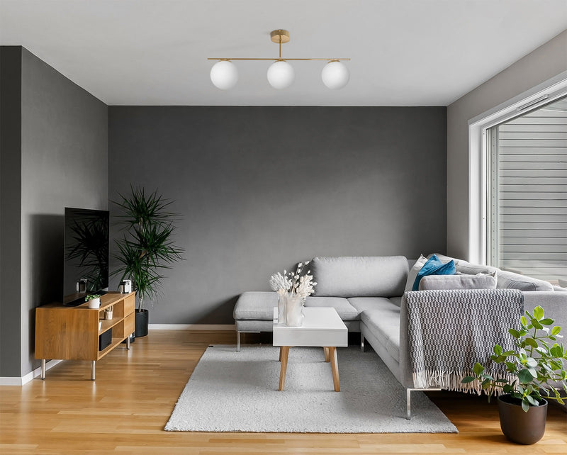 Kaja Rea 3L ceiling lamp E14 H 28.0cm