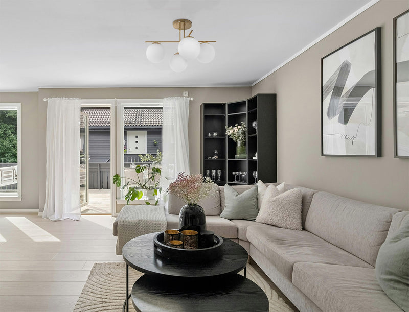 Kaja Rea 4L ceiling lamp E14 H 30.0cm