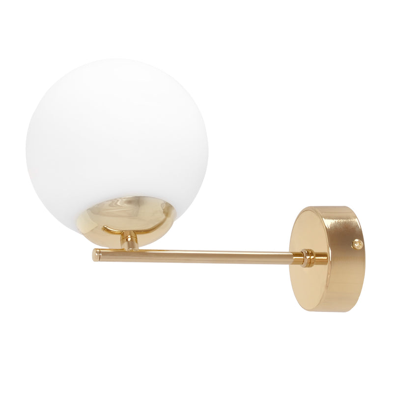 Kaja Rea 1L wall sconce lamp E14 H 21.0cm