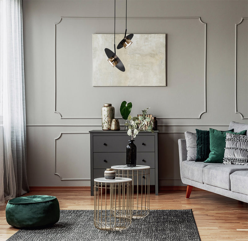 Kaja Burgas 1L pendant lamp GX53 H 90.0cm