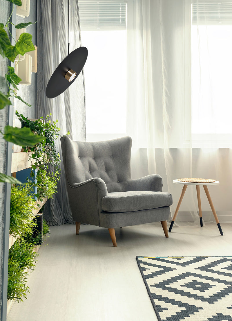 Kaja Burgas 1L pendant lamp GX53 H 90.0cm