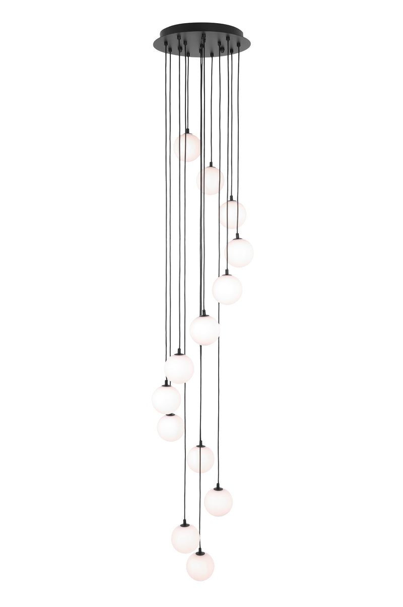 Kaja Aspen 13L pendant lamp G9 H 220.0cm