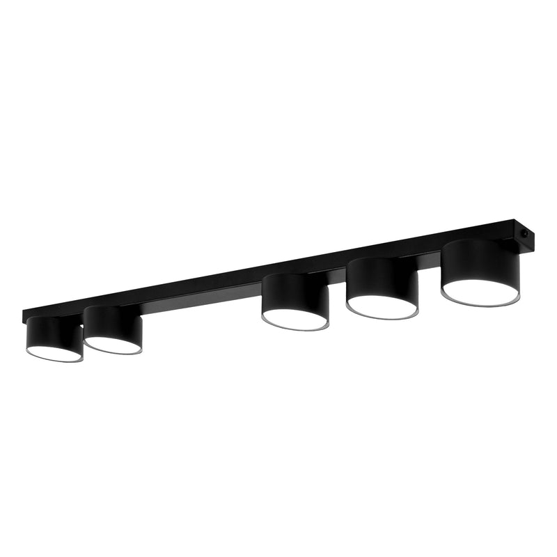 Kaja Cruz 5L monorail ceiling lamp GX53 H 80.0cm