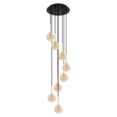 Kaja Galaxy 8L pendant lamp G9 H 155.0cm