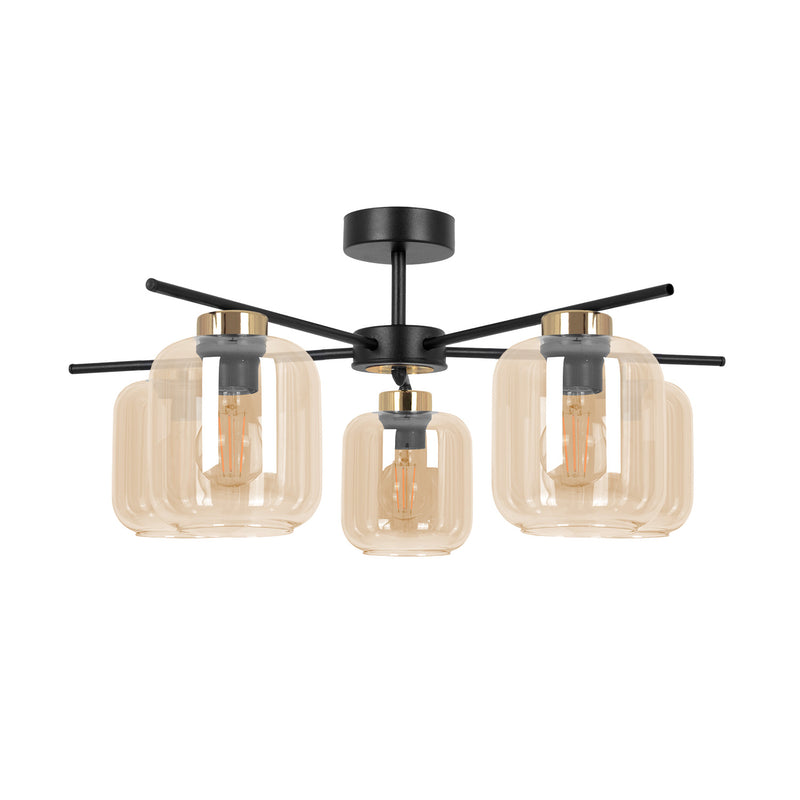 Kaja Iga 5L chandelier E27 H 30.0cm