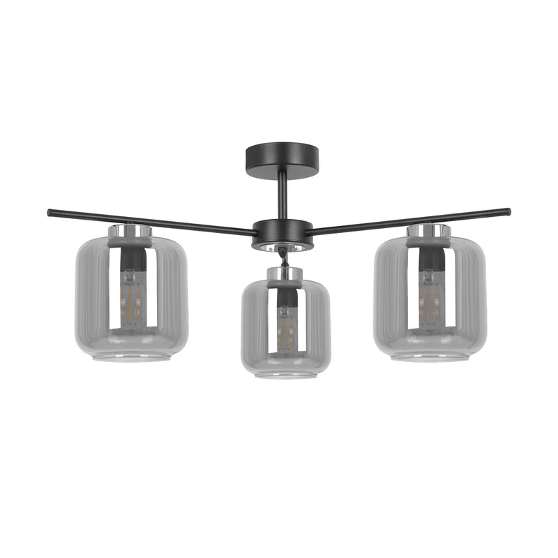 Kaja Piega 3L ceiling lamp E27 H 30.0cm