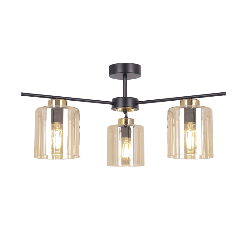 Kaja Aurelia 3L ceiling lamp E27 H 29.0cm