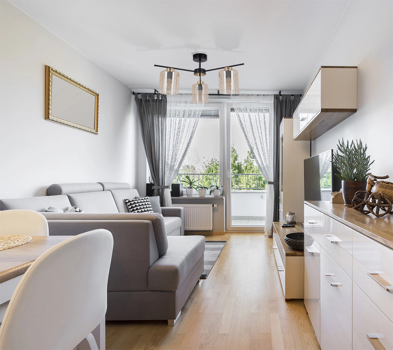 Kaja Aurelia 3L ceiling lamp E27 H 29.0cm