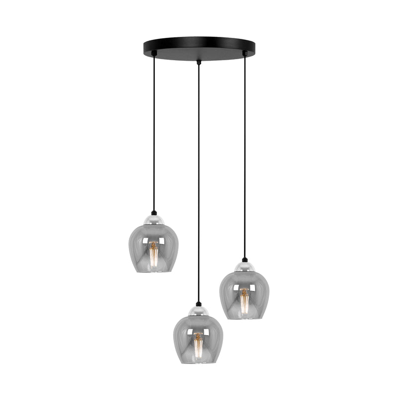 Kaja Nira 3L pendant lamp E27 H 85.0cm