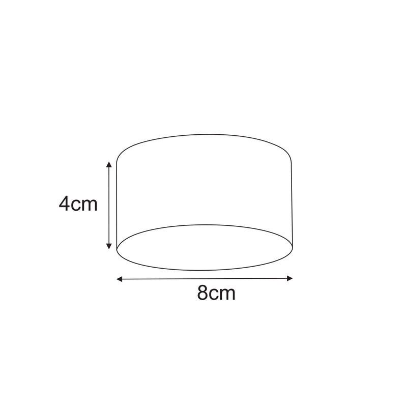 Kaja Horn 1L ceiling spotlight GX53 H 4.0cm