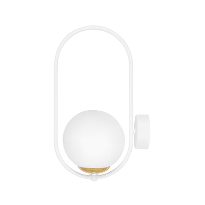 Kaja Malta 1L wall sconce lamp E14 H 35.0cm