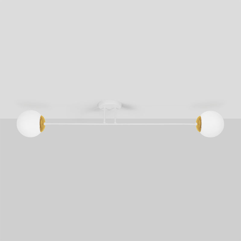 Kaja Elmo 2L monorail ceiling lamp E14 H 20.0cm