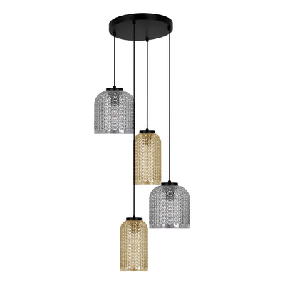 Kaja Capri 4L pendant lamp E27 H 95.0cm